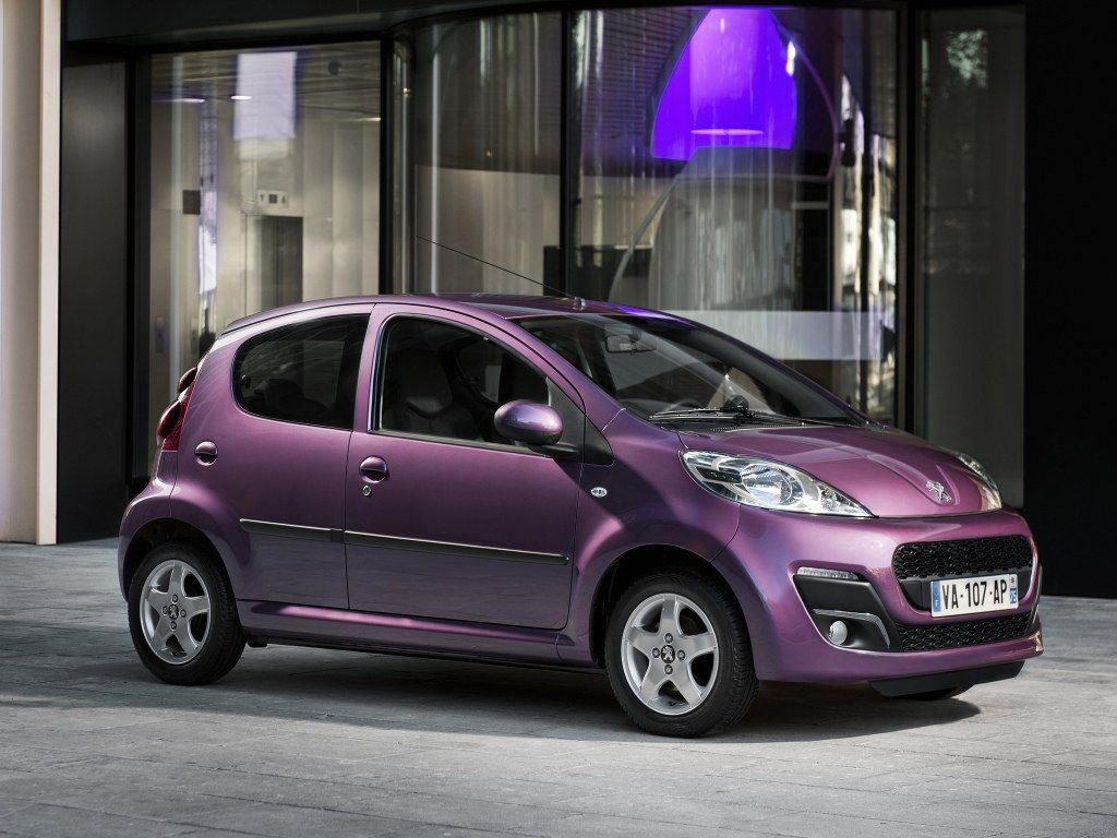 10-15 kõige töökindlamat autot-Peugeot 107